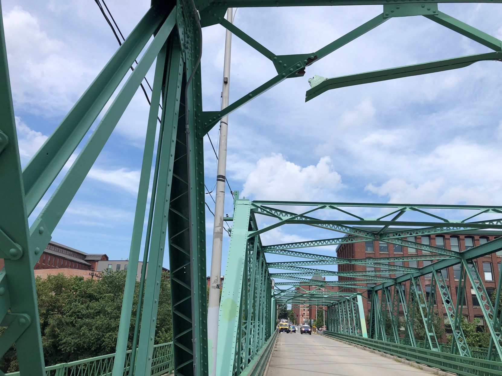 Duck Bridge damage